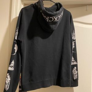 BLACKCRAFT Zip Hoodie MENS MEDIUM “ram priest” occult design